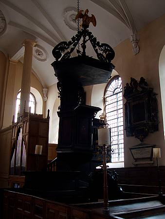 Worcester - St. Swithun - The Pulpit